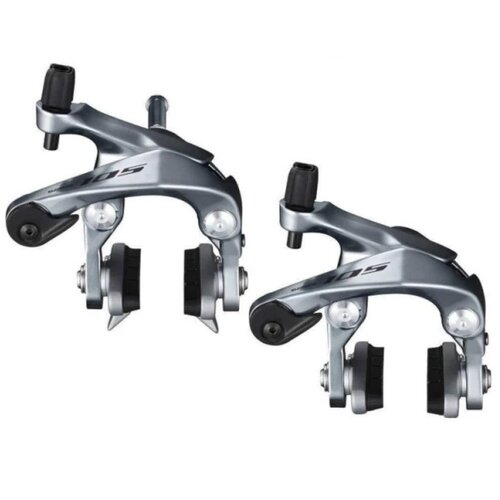 Shimano kočnica BRR7000 105 prednja i zadnja = set CS51SUNKEN NUT:105/125/18/27/32MMR55C4 shoe siva indpack IBRR7000A82S Slike