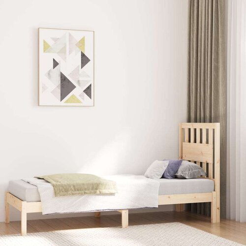  Okvir za krevet od borovine 75 x 190 cm 2FT6 mali jednokrevetni Cene