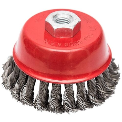 Madras doo Beograd Mašinska čelična UPREDENA četka, LONČASTA za BRUSILICU, 100mm  MAGNUM Cene