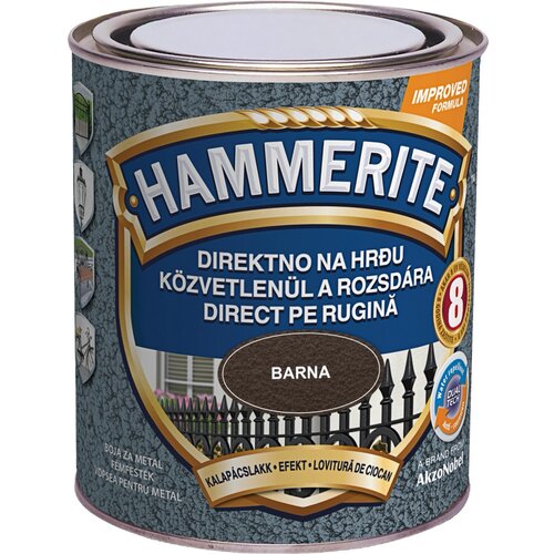 HAMMERITE efekt lak za kovino hammered rjava 750 ml Cene