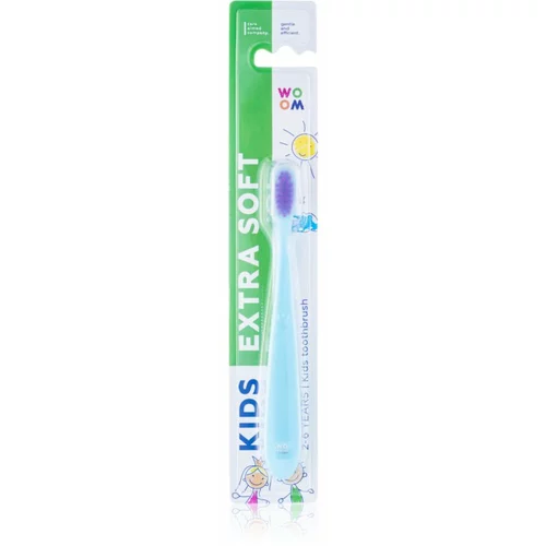 WOOM Toothbrush Kids Extra Soft zobna ščetka za otroke ekstra soft 1 kos
