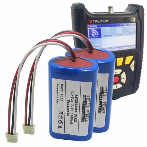 Telit Power Set Baterija za mrežni tester Trilithic 360DSP, Li Ion 7.4 V 3400 mAh Slike