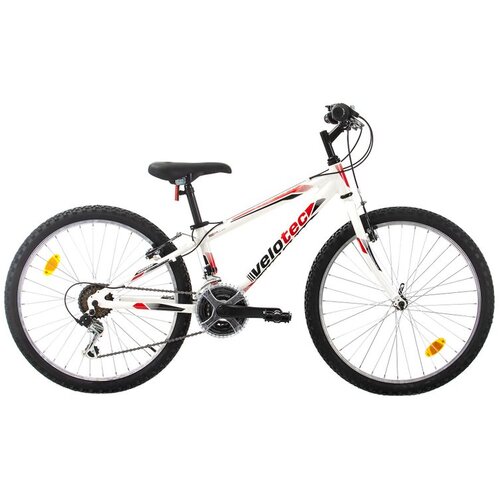  VELOTEC dječji bicikl TEMPO 24&amp;quot; white/red Slike