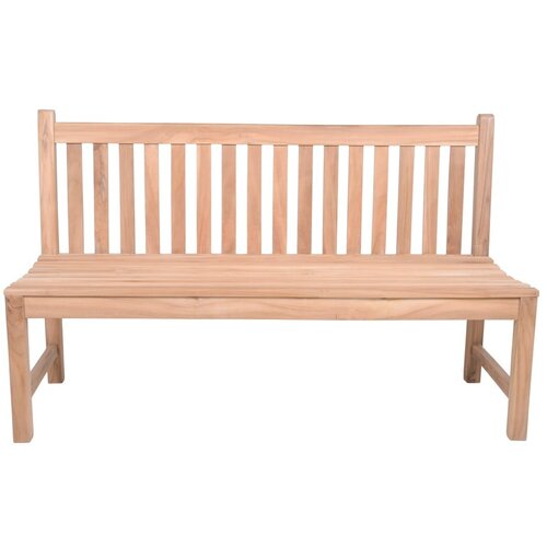 Garden Pleasure Vrtna klupa od masivnog drveta u prirodnoj boji Solo – Cijene