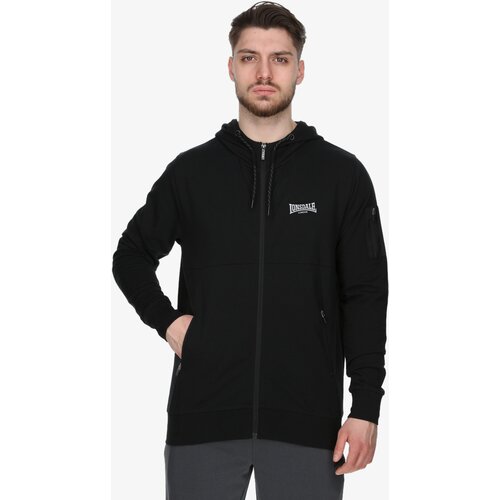 Lonsdale Dukserica Black Full Zip Hoody Slike