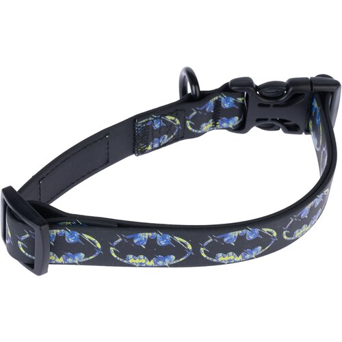 DC Batman ogrlica, crna - Veličina&amp;nbsp;L: opseg vrata 35 &amp;ndash; 56 cm, &amp;scaron;irina 20 mm Slike