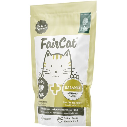 Green Petfood FairCat mokra hrana v vrečkah - Balance (16 x 85 g) Slike