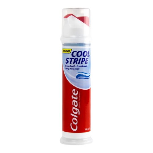 Colgate Pasta za zube u tubi sa pumpicom Cool Stripe 100ml Cene