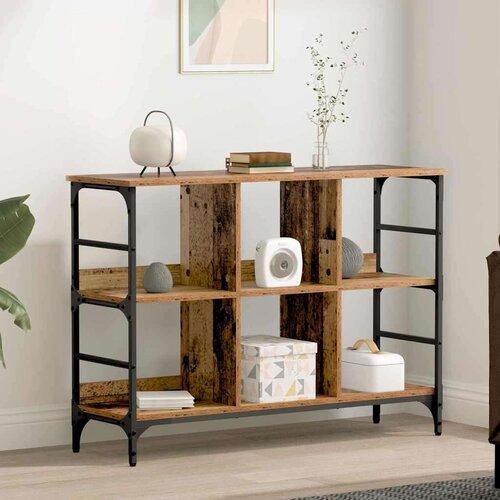 vidaXL s pohranom Smeđa 102 x 32 x 73.5 cm Konstruirano drvo Cene