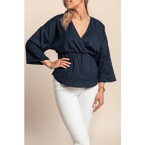 Fenzy Bluza S 3/4 Rukavima, Tamno Plava Slike