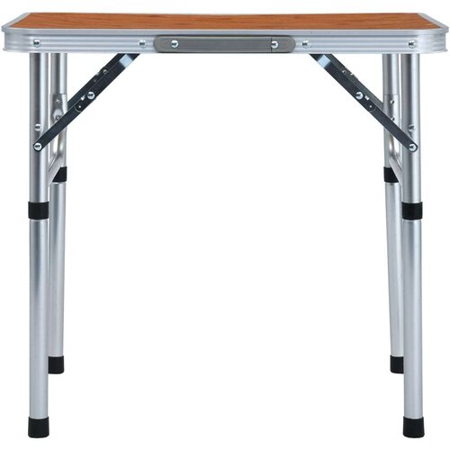 VidaXL Sklopivi stol za kampiranje aluminijski 60 x 45 cm Slike