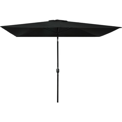  Vrtni suncobran s metalnom &scaron;ipkom 300 x 200 cm crni Cijene