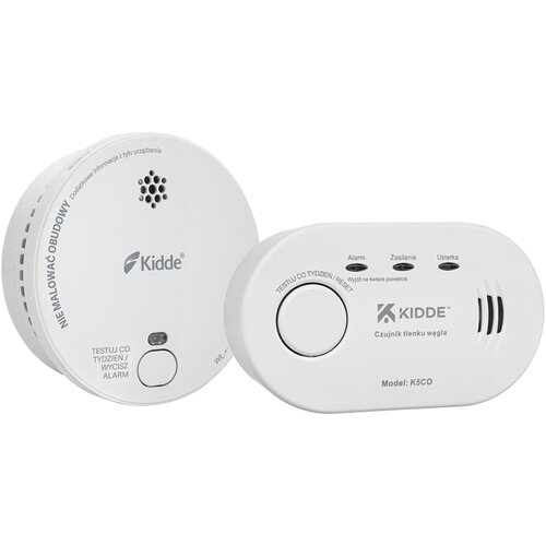 KIDDE Carbon monoxide detector K5CO + smoke detector 2030-DSR3 Slike
