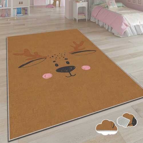 Conceptum Hypnose Tepih Alho Chl-7A, Pravougaoni, 100x180 cm, Braon Cene