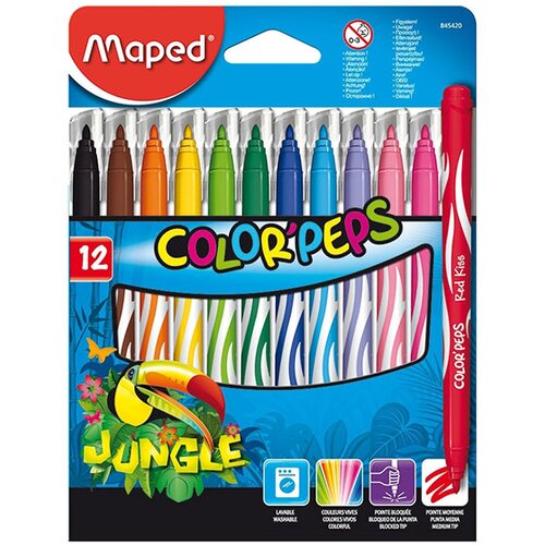 Maped Flomasteri Jungle Color Peps M845420 Slike