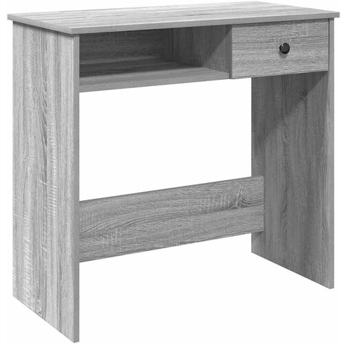 Maison Chic Pisalna miza - pisarniška miza - Računalniška miza siva sonoma 80x40x75 cm konstruiran les, (21785260) Cene