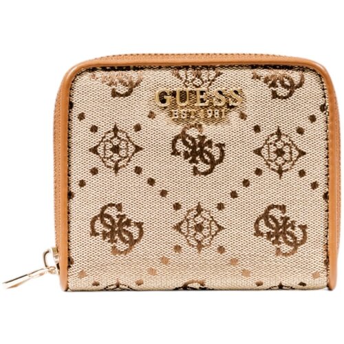 Guess Denarnice NEDA SLG SMALL ZIP AROUND SWJP96 54137 Bež Cene