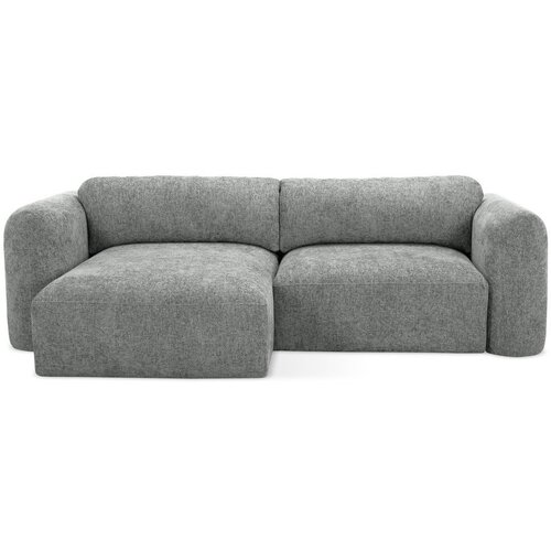 Makamii Siva sklopiva/s prostorom za odlaganje kutna garnitura od &amp;scaron;enila (s lijevim kutom/s ležaljkom) Mele &amp;ndash; Slike