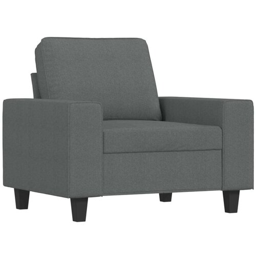 vidaXL Fotelja tamnosiva 60 cm tkanina Cene