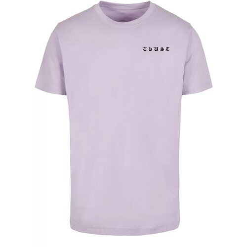 Mister Tee Men&amp;#039;s T-shirt with Trust Dove lilac inscription on the back Slike