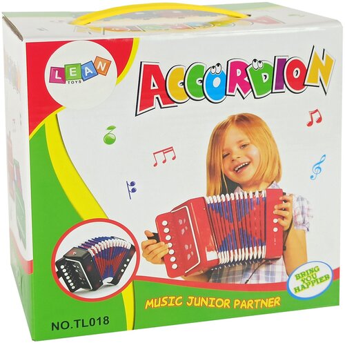 Lean Toys Harmonika Za najmlaj&amp;scaron;e Glasba MODRA Slike