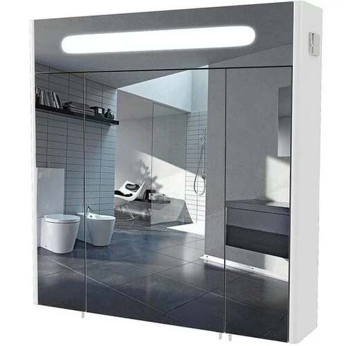 Aqua rodos kopalniška omarica z ogledalom in svetilko OOPAR80