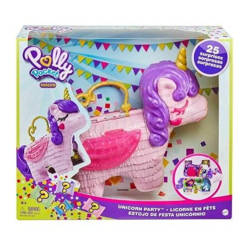 Polly Pocket Igračka Unicorn Polly Pocket sa iznenađenjima Slike