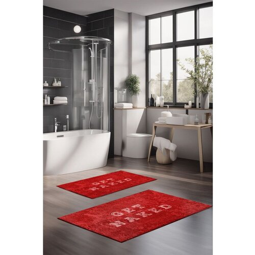 CT-5402 multicolor bathmat set (2 pieces) Cene