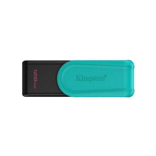 Kingston USB disk 128GB DT Exodia S, 3.2 Gen1, črn/turkizen, z vrtljivim pokrovčkom Cene