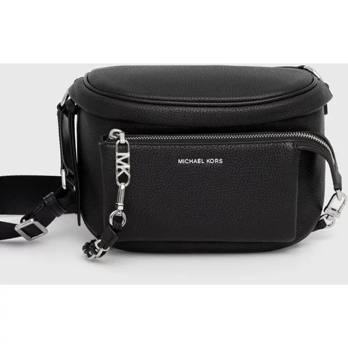 Michael Kors Kožna torbica oko struka za žene, boja: crna, 30S4S04M8L