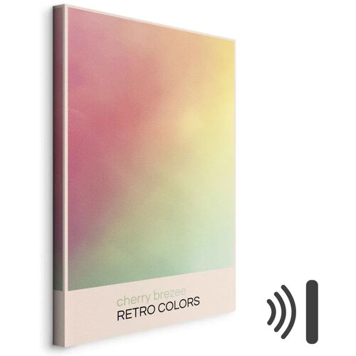  Slika - Cherry Breeze - Pastel Gradient in Delicate Retro Colors 40x60 Akustična Cene