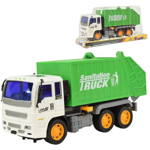 Magic Toys Construction Truck: Smetarski tovornjak z izvedbo na vztrajnik 19 cm Cene
