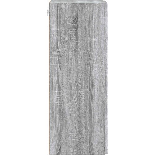  Ormar za montažu na zid Siva Sonoma 33 x 34,5 x 90 cm Slike