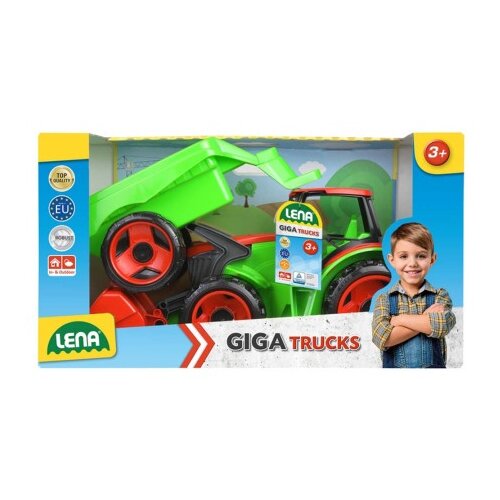 Lena Giga trucks traktor utovarivač sa prikolicom, ( 1043612 ) Slike