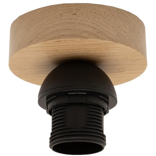  Brilagi - LED plafonski luster CERIA WIRE, 1xE27/40W/230V, prečnik 80 cm, crna/hrast Slike