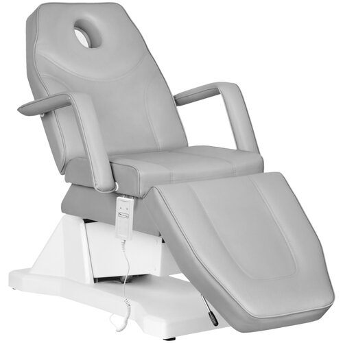Shumee sillon električni kozmetični stol soft 1 motor. siva, (21388588) Slike