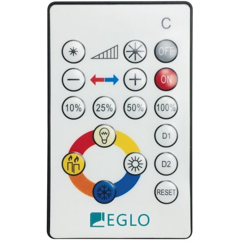 Eglo Sileras plafonjera/1, led, 21w, sa daljinskim, dimabilna, prečnik 450, bela Slike