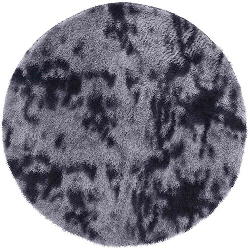 Maison Chic Visoka ko&scaron;ata Preproga, Rug temno siva 200x200 cm poliester, (22120468) Cene