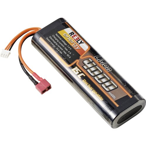 Reely liion akumulatorski paket za modele 7.4 V 4000 mAh &amp;Scaron;tevilo celic: 2 15 C trdo ohi&amp;scaron;je T-priključni sistem, (20640909) Slike