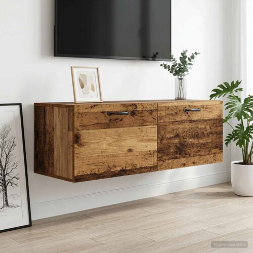  Ormar za Zid Staro drvo 100 x 36,5 x 35 cm Konstruirano drvo Slike