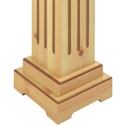  Klasični četvrtasti stalak za biljke boja drva 17x17x66 cm MDF Cene
