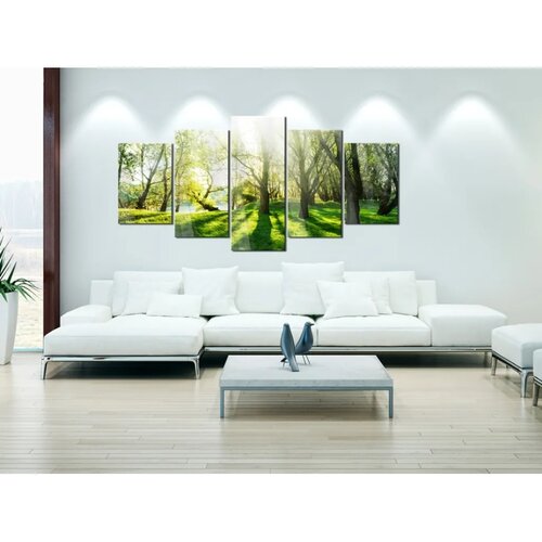  Slika na akrilnom staklu - Green Glade 200x100 Cijene