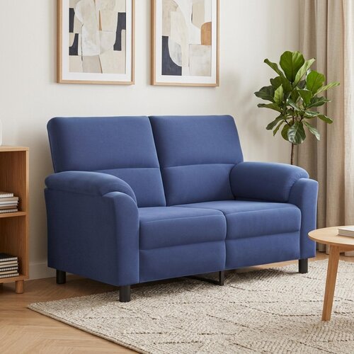 SOFA Policijska plava 154 x 85 x 93 cm Baršun Cene