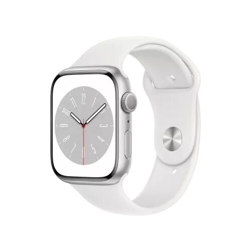 Apple watch S8 gps 45mm silver Slike