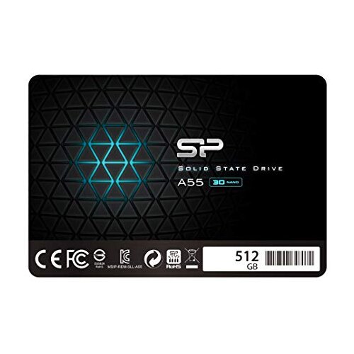 SILICON POWER TW SSD 512GB 2.5" SSD A55 SATA3 WP SP512GBSS3A55S25 Cene