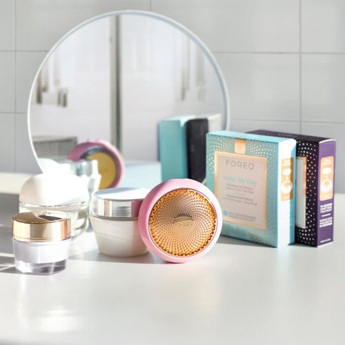 Foreo UFO&amp;trade; 2 sonični uređaj za ubrzano djelovanje maske za lice Pearl Pink Slike