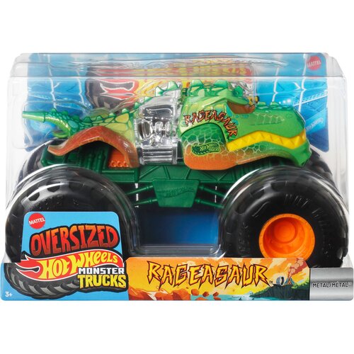Mattel Hot Wheels Monster Trucks: Rageasaur po&scaron;astno vozilo 1/24 &ndash; Cene