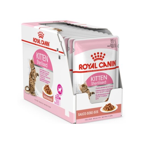 Royal Canin vlažna hrana za sterilisane mačke u sosu Sterilised in Gravy 12x85g Cene