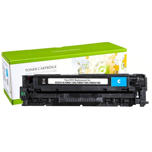 HP CC531A / Canon CRG-718 Toner (Plavi, Cyan) - Static Control Cene