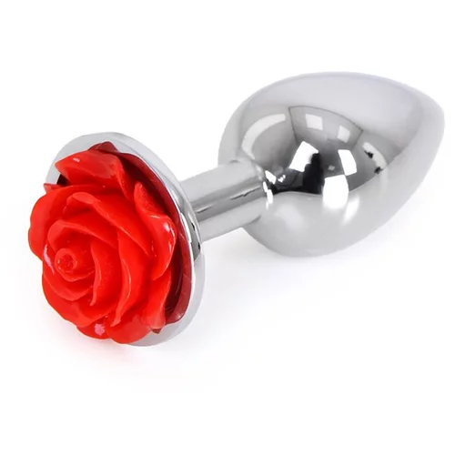 Kiotos Aluminium Buttplug Red Rose